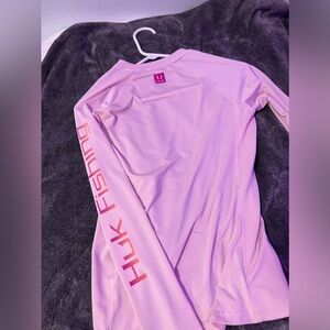 HUK pink fishing, long sleeve